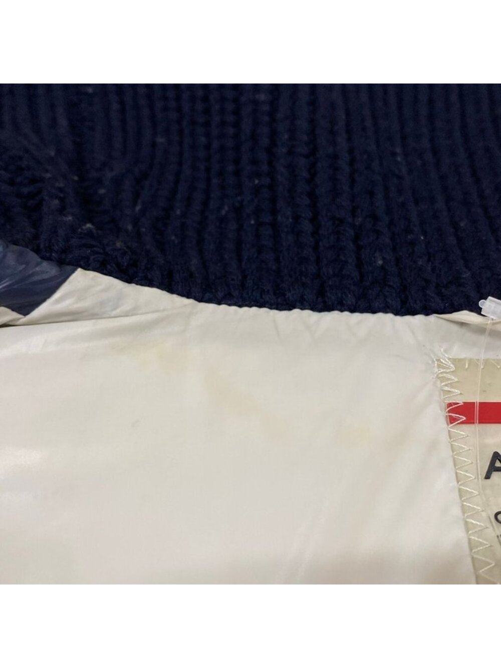 Prada Sport Down Coat M Dark Navy 40 - Picture 8 of 14